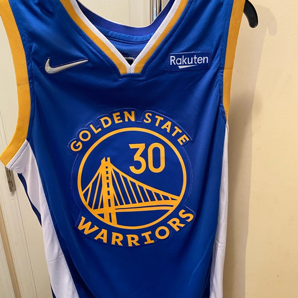 Golden State Warriors Stephen Curry Jersey Blue
